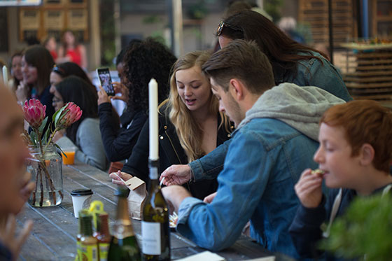 Wining and dining at The Old Biscuit Mill
