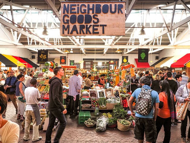 Neighbourgoods Market at The Old Biscuit Mill Neighbourgoods Market at The Old Biscuit Mill